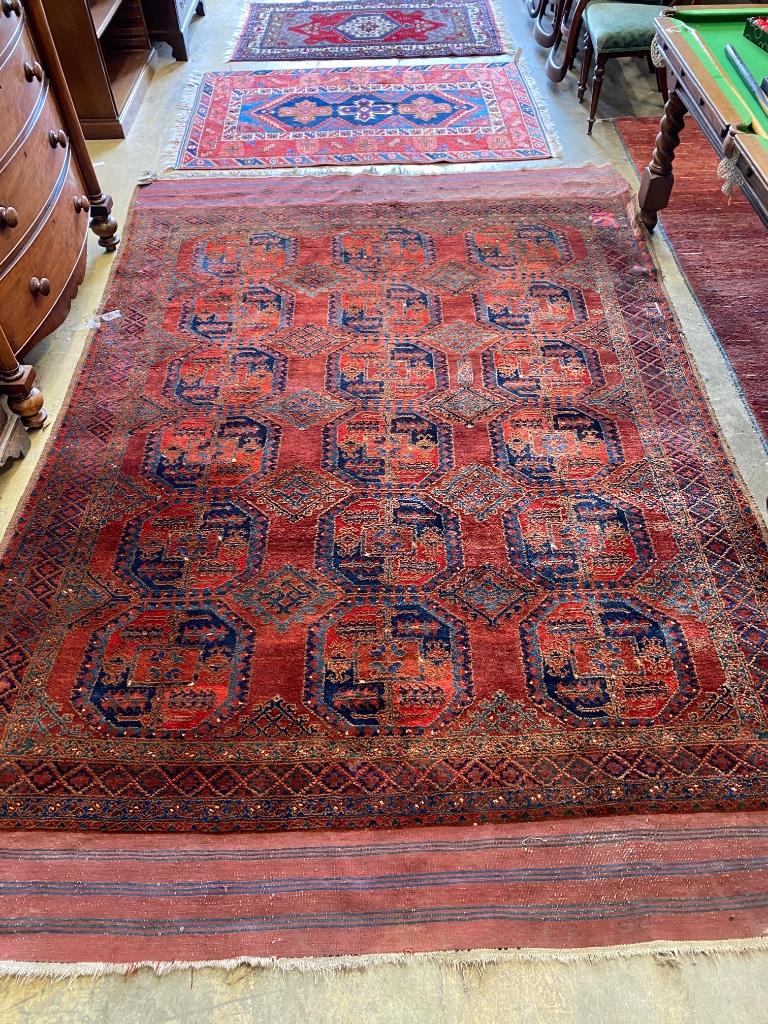 An Afghan rug